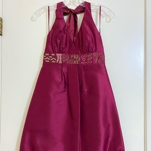 Nicole Miller Halter Cocktail Dress